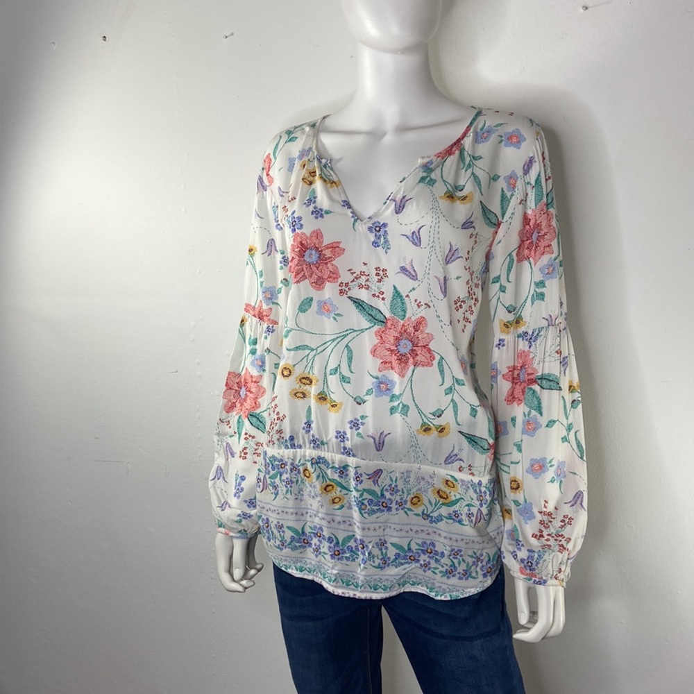 ๐ธโจ Old Navy Floral Boho Blouse โ Light & Effortless Beauty โจ๐ธ - Picture 4 of 9